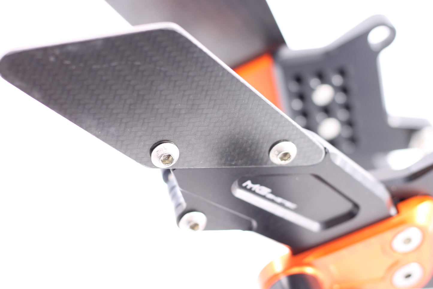 Footrest system MG Biketec for KTM 1290 Superduke MY2017-2019