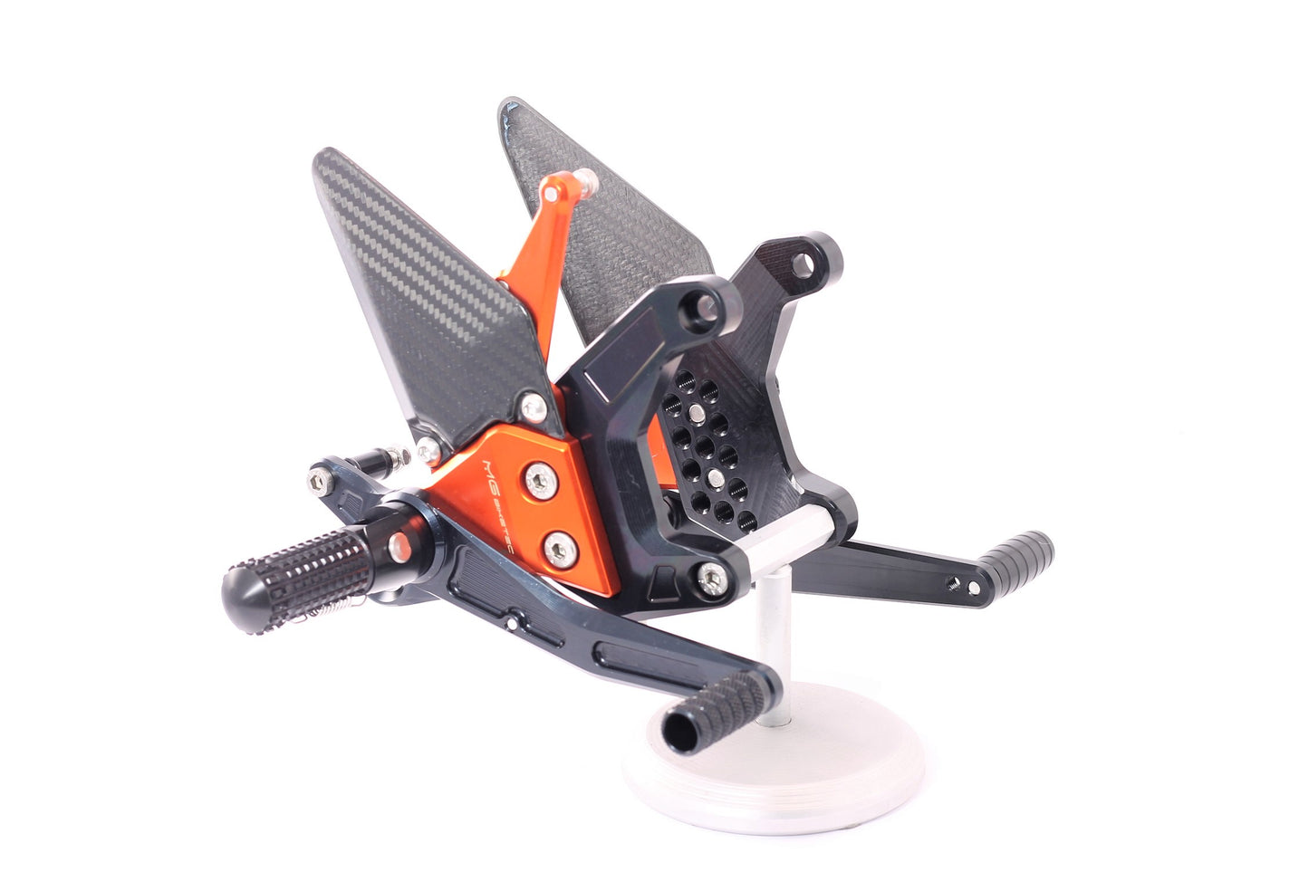 Footrest system MG Biketec for KTM 1290|1390 Superduke MY2020-