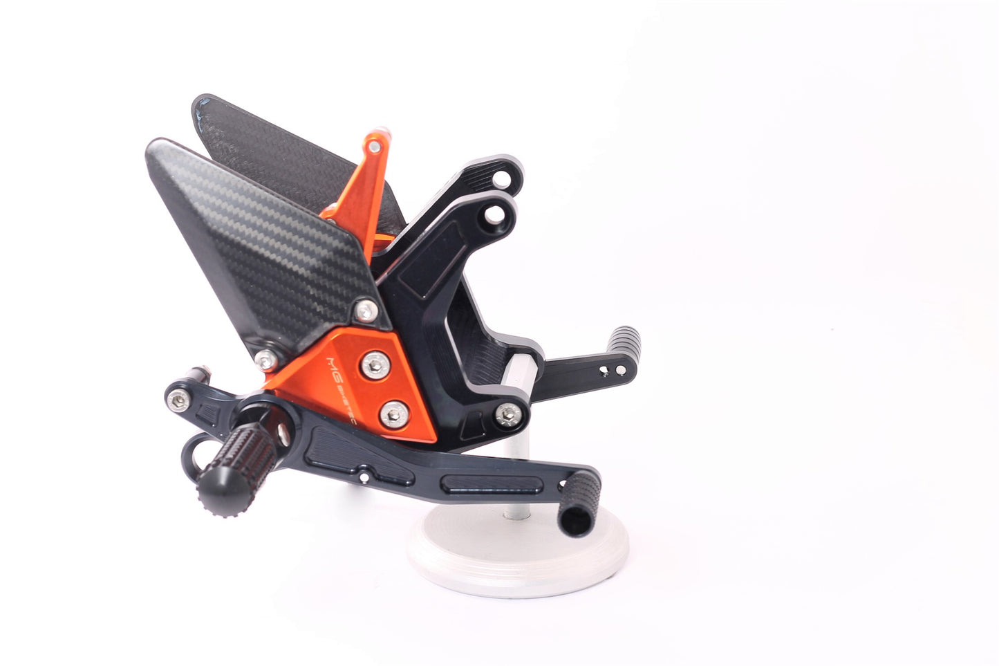 Footrest system MG Biketec for KTM 1290|1390 Superduke MY2020-