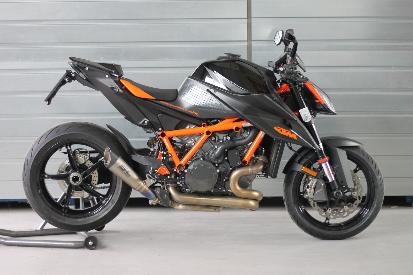 Footrest system MG Biketec for KTM 1290|1390 Superduke MY2020-