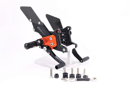 Footrest system MG Biketec for KTM 1290 Superduke MY2017-2019