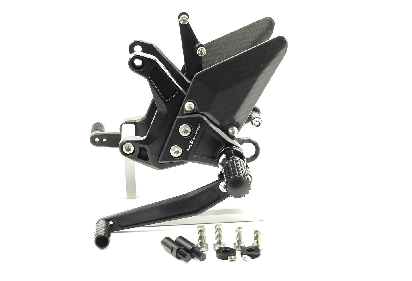 Footrest system MG Biketec for KTM 1290|1390 Superduke MY2020-