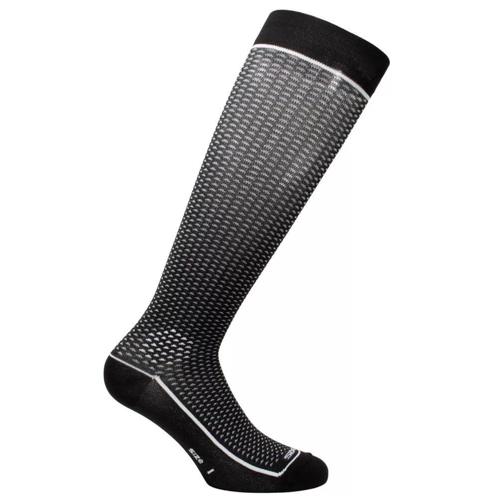 SIXS Long2 Socken | black-carbon