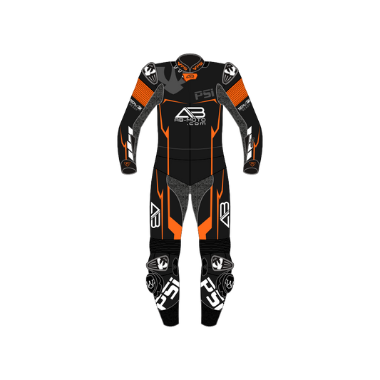 PSI BETA Zweiteiler Lederkombi - customized - Beispiel schwarz-orange