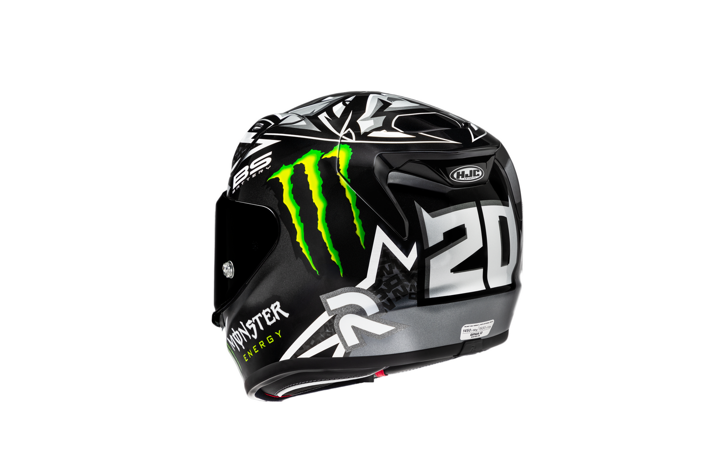 HJC RPHA12 QUARTARARO REPLICA BLACK MC5