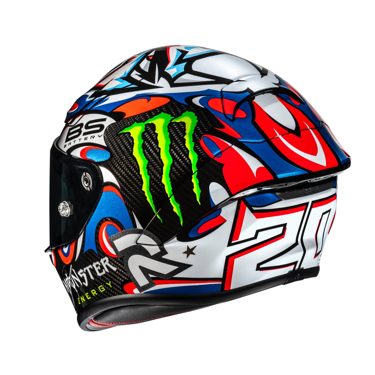 HJC RPHA1 V2 CARBON QUARTARARO LE MANS 3 MC21