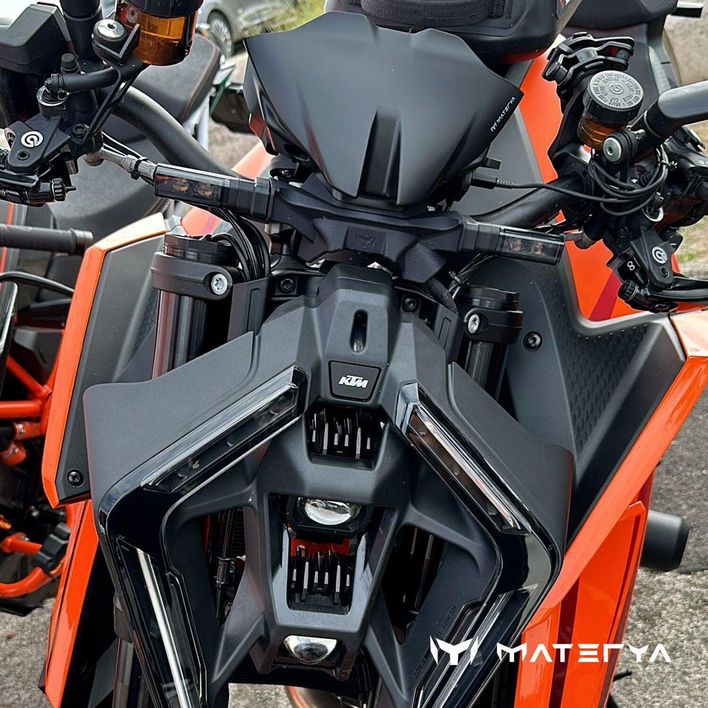 Dashboard Cover für KTM 1390 Superduke MY2024- | schwarz matt