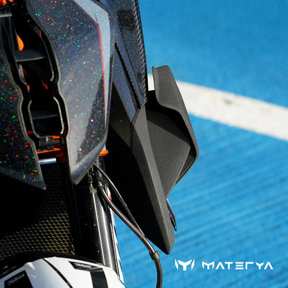 Winglets für KTM 1290 Superduke MY2020-2023 - schwarz matt