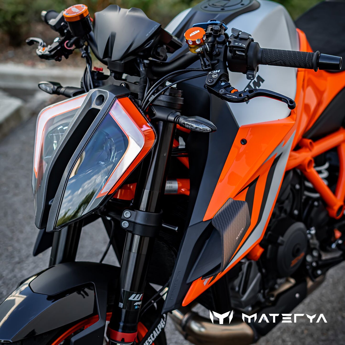 Winglets für KTM 1290 Superduke MY2020-2023 - carbon matt