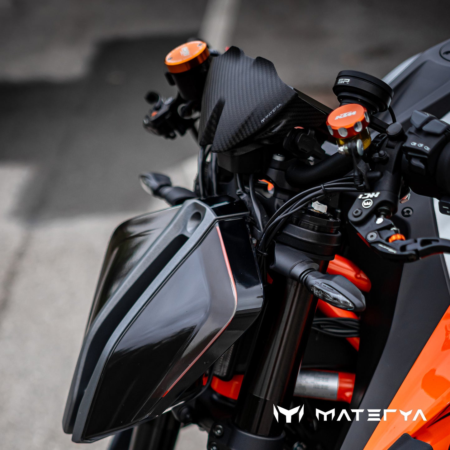 Dashboard Cover for KTM 1290 Superduke MY2020-2023 | carbon matt