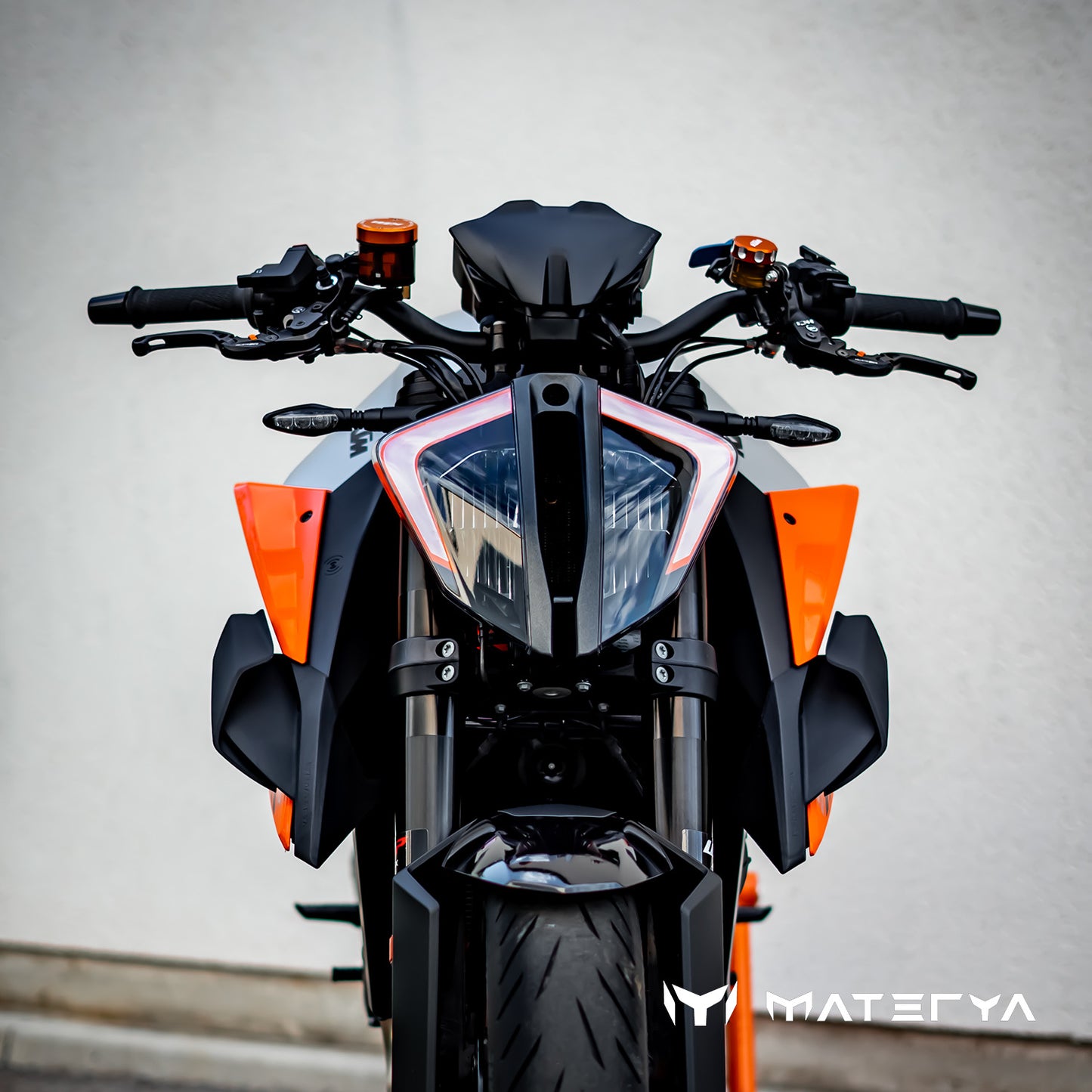 Winglets für KTM 1290 Superduke MY2020-2023 - schwarz matt