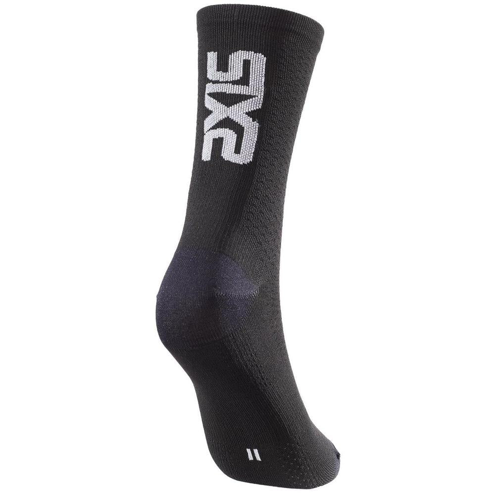 SIXS SHORT LOGO V2 | Mid-Cut Socken (Höhe 18 cm)