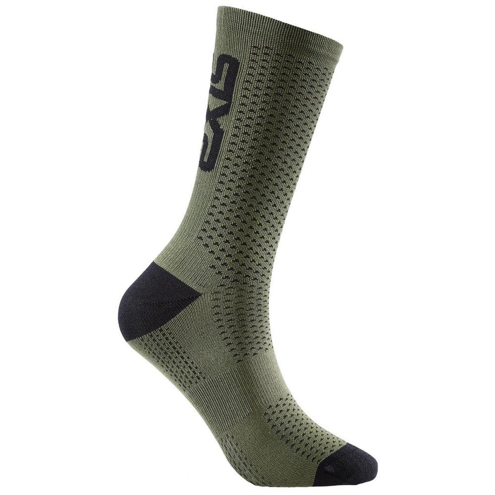 SIXS SHORT LOGO V2 | Mid-Cut Socken (Höhe 18 cm)