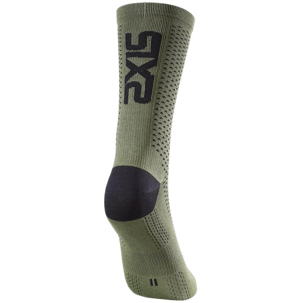 SIXS SHORT LOGO V2 | Mid-Cut Socken (Höhe 18 cm)