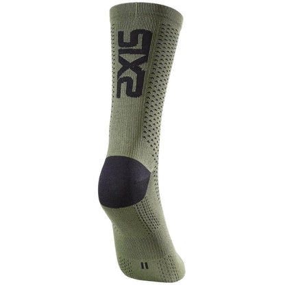 SIXS SHORT LOGO V2 | Mid-Cut Socken (Höhe 18 cm)