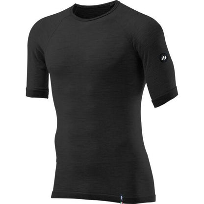 SIXS TS1 Merino Kurzarm Shirt | Wool Black