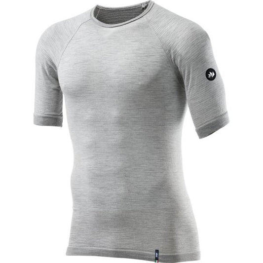 SIXS TS1 Merino Kurzarm Shirt | Wool Gray