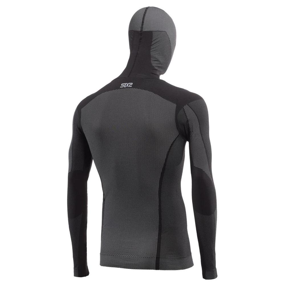 SIXS TS2 DB | 4-Jahreszeiten Langarmshirt mit Kapuze