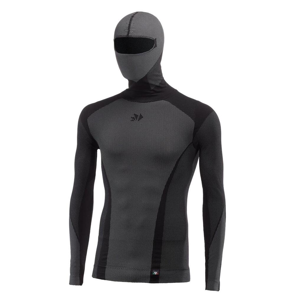 SIXS TS2 DB | 4-Jahreszeiten Langarmshirt mit Kapuze