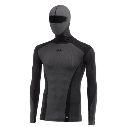 SIXS TS2 DB | 4-Jahreszeiten Langarmshirt mit Kapuze