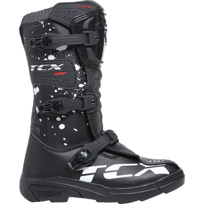 TCX Stiefel COMP-KID schwarz-weiss