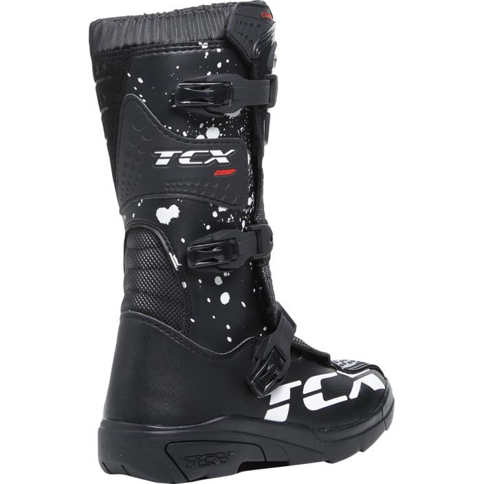 TCX Stiefel COMP-KID schwarz-weiss