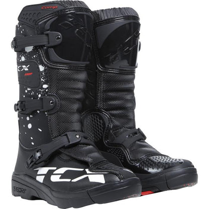 TCX Stiefel COMP-KID schwarz-weiss