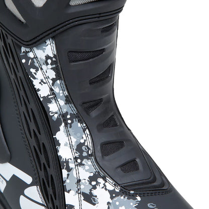 TCX Stiefel RT-Race schwarz-weiss-grau