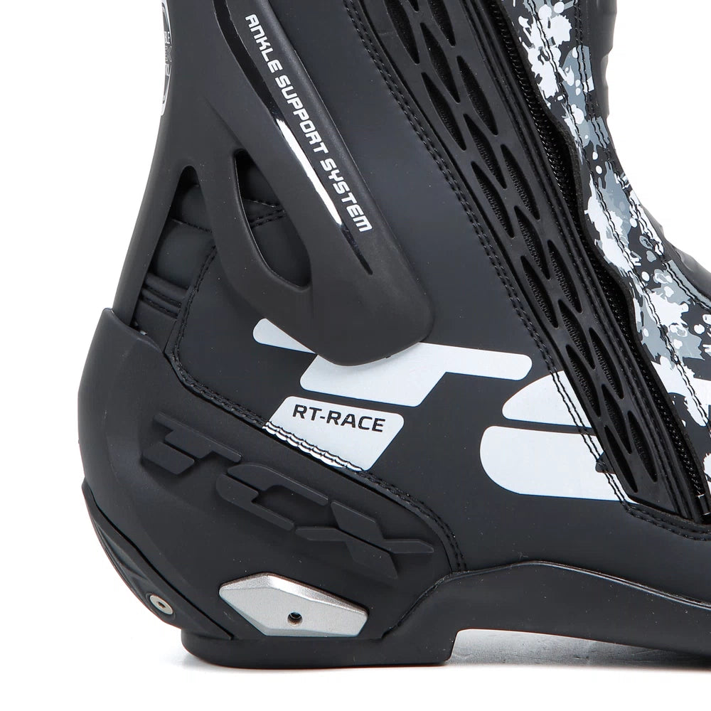 TCX Stiefel RT-Race schwarz-weiss-grau