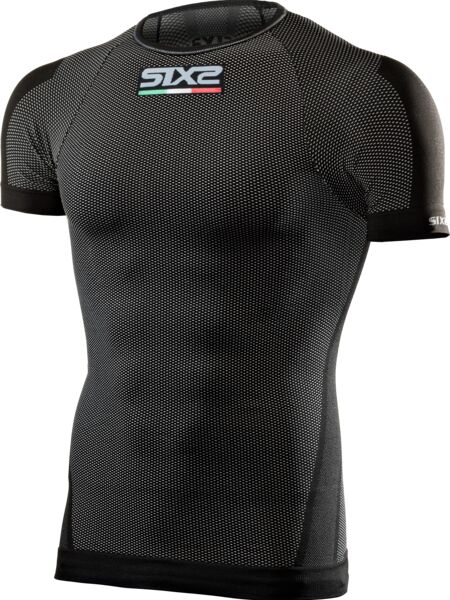 SIXS K TS1 Kinder Kurzarm Shirt | black-carbon