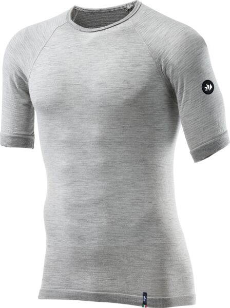 SIXS TS1 Merino Kurzarm Shirt | Wool Gray