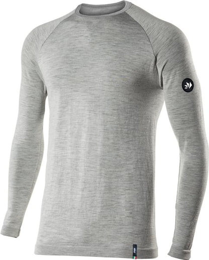 SIXS TS2 Merino Langarm Shirt | Wool Gray