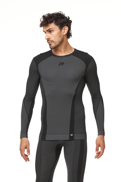 SIXS TS2 V2 Langarm Shirt | black-carbon