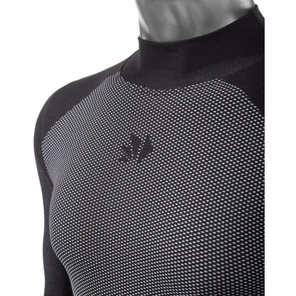 SIXS TS3 V2 | 4-Jahreszeiten Langarmshirt mit Stehkragen