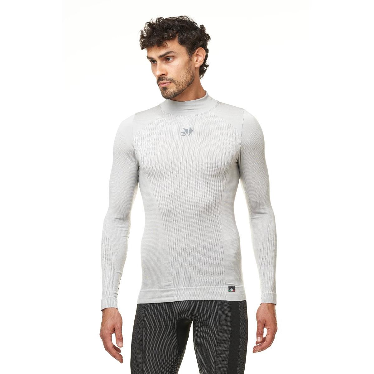 SIXS TS3 V2 | 4-Jahreszeiten Langarmshirt mit Stehkragen