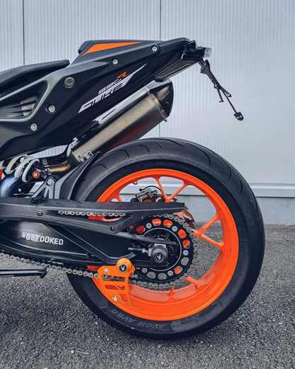 Kurze Kennzeichenhalterung Bagorosperformance für KTM 790|890 Duke MY2018-