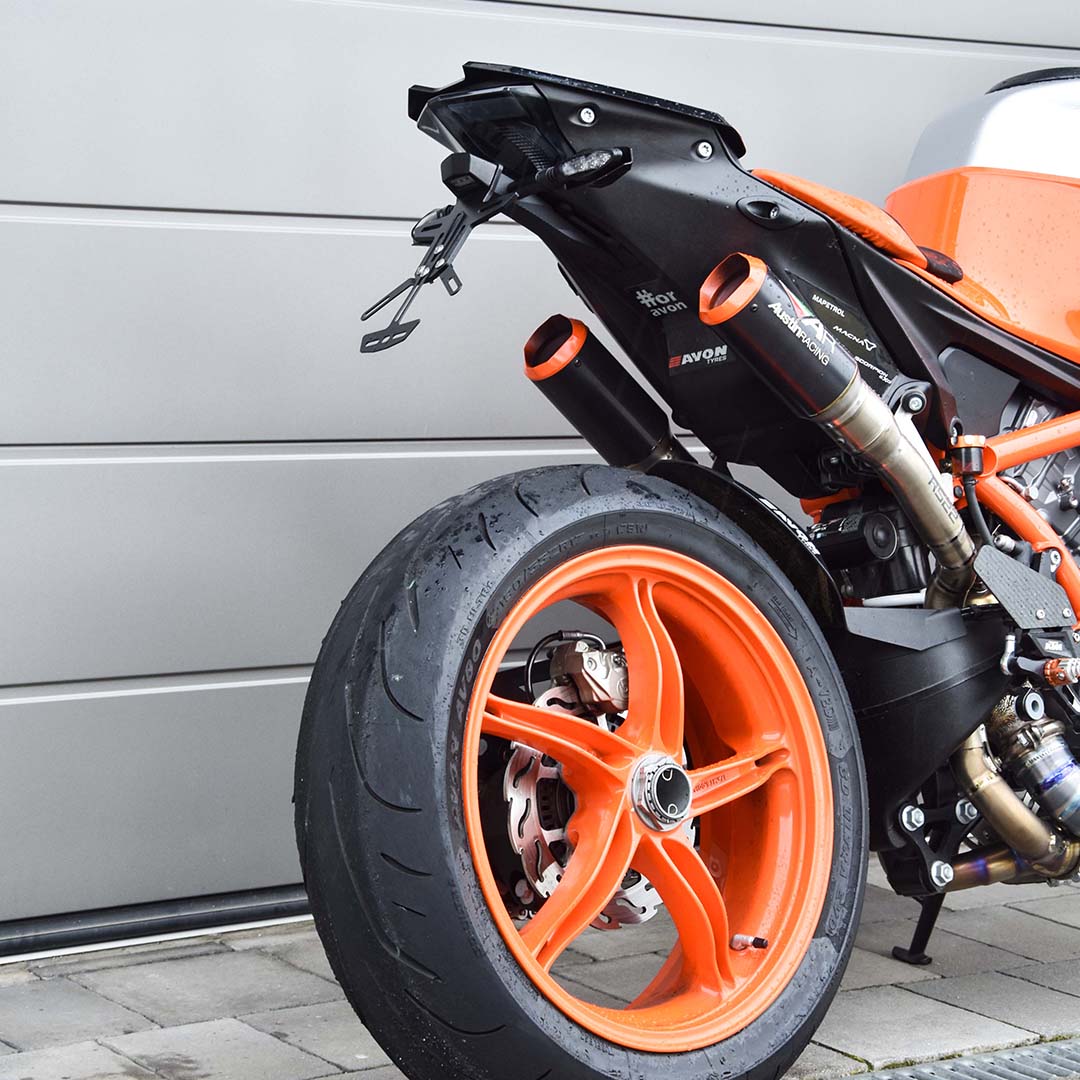 Kurze Kennzeichenhalterung Bagorosperformance für KTM 1290 Superduke MY2020-2023