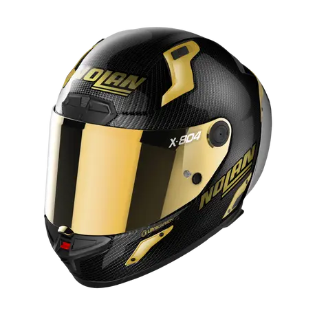 NOLAN X-804 RS Ultra Carbon | Gold