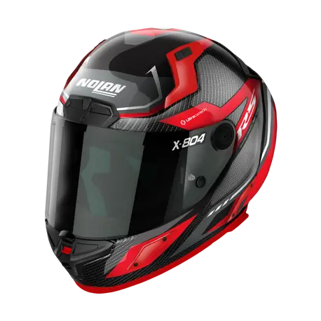 NOLAN X-804 RS Ultra Carbon | Red-Grey