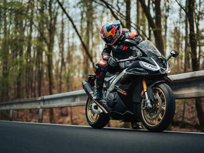 PSI DELTA Zweiteiler Lederkombi Herren Schwarz-rot-weiss