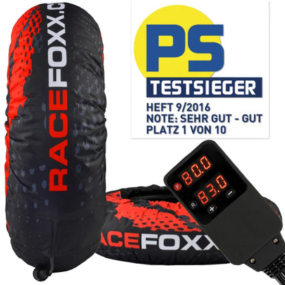 Racefoxx Reifenwärmer Pro Digital bis 99°C