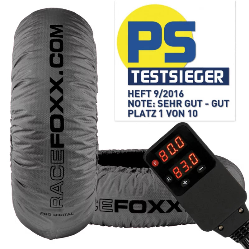 Racefoxx Tire Warmer Pro Digital up to 99°C