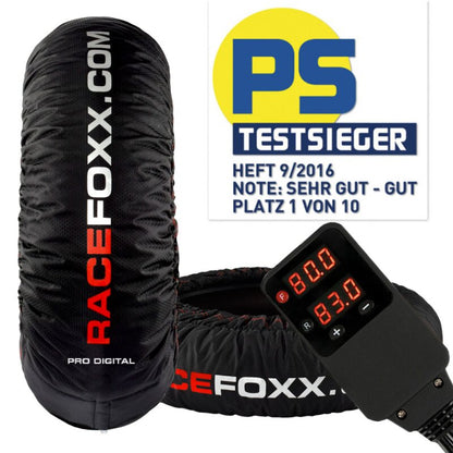 Racefoxx Reifenwärmer Pro Digital bis 99°C