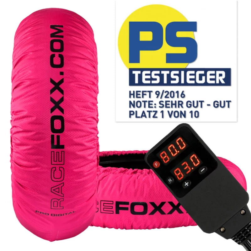 Racefoxx Tire Warmer Pro Digital up to 99°C