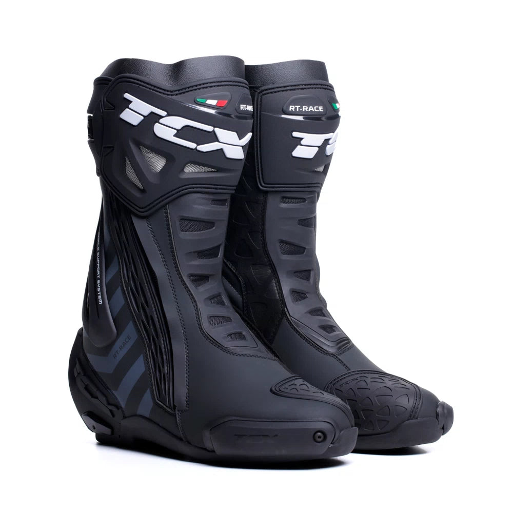 TCX Stiefel RT-Race schwarz-dunkel grau