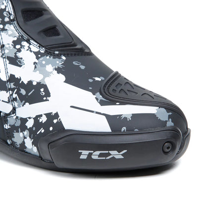 TCX Stiefel RT-Race schwarz-weiss-grau
