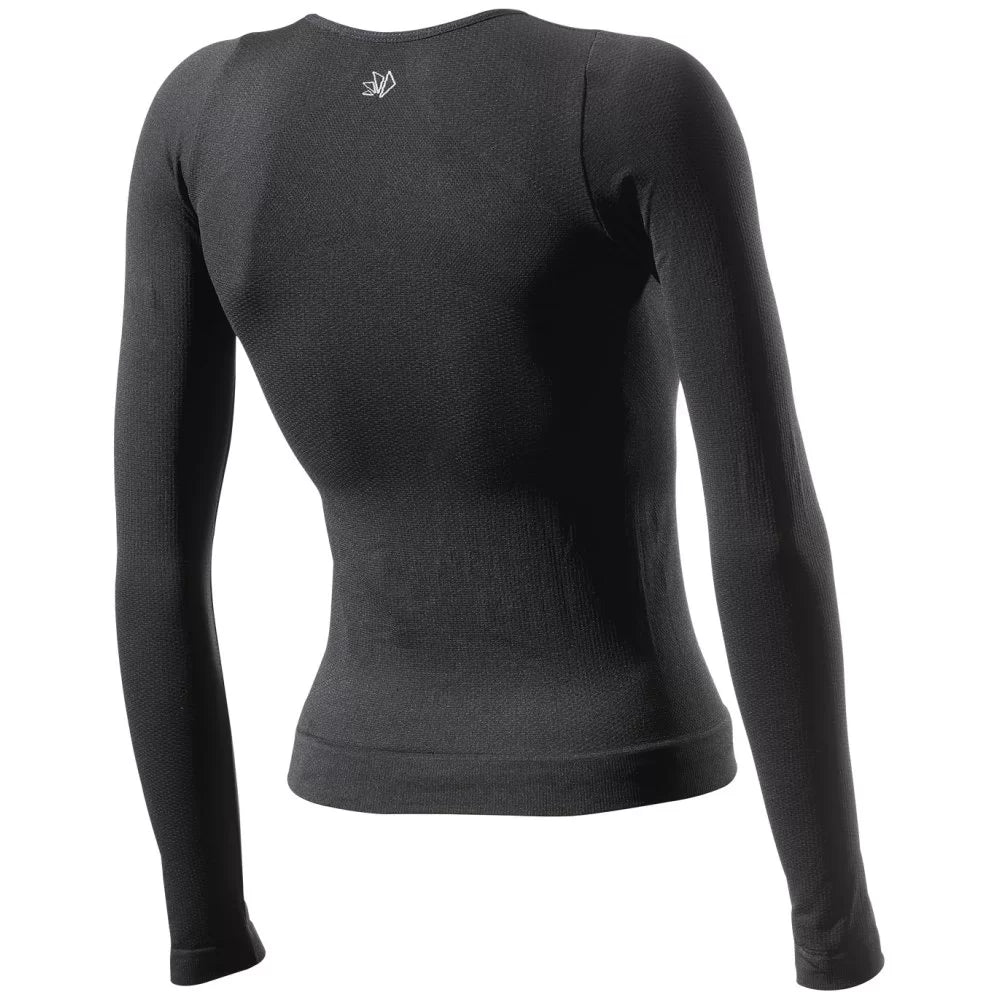 SIXS F TS2 Langarm Shirt Damen | black-carbon