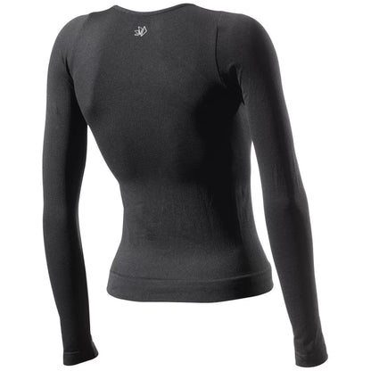 SIXS F TS2 Langarm Shirt Damen | black-carbon